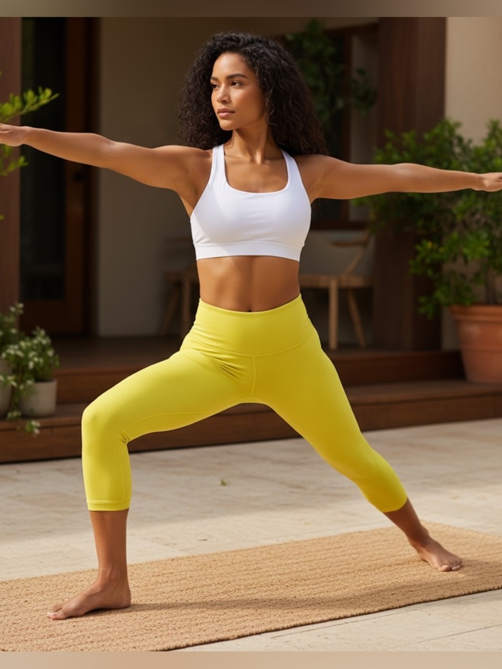 NWT Lululemon Align High-Rise Pant 25"Yellow Serpentine size 0